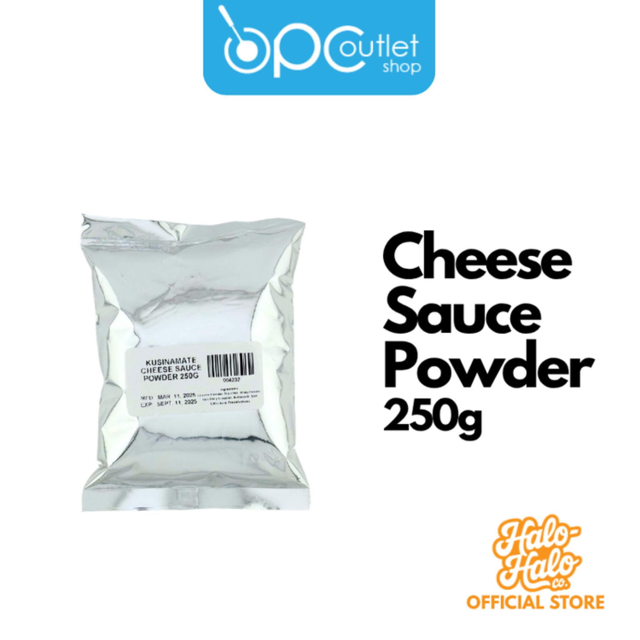 Halo Halo Co. Cheese Sauce Powder 250 g pc
